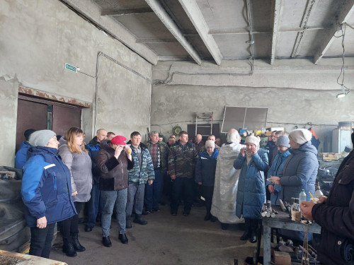 Молебен на начало доброго дела в СП «Ахтырское»